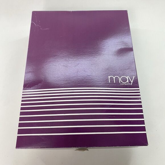 Vintage Saturday Knight Blue & Cream Floral Crochet-Trim Towel Sets of 2 New - Picture 10 of 10